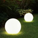 Садовый светильник LED солнечный шар 20 см, наземный SuperLED