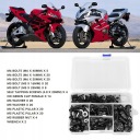 КОМПЛЕКТ БОЛТІВ DO ВІТРОВИКИ МОТОЦИКЛА КОЛЬОРОВІ M5 M6 ЗАМІННИК ДЛЯ NINJA 250 300  фото 12