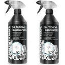 НАБОР ИЗ 2 ЖИДКОСТЕЙ ПО 1 Л ДЛЯ ВАННЫХ И САНИТАРНЫХ КОМНАТ NANOMAX