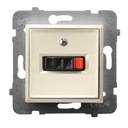 МОДУЛЬ ECRU БЕЗ РАМКИ, РАЗЪЕМ ОДНОГО ДИНАМИКА