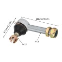 1 PAIRING 12MM 16MM LEFT RIGHT BOLT ENDING THRUSTS HELMSMAN AV  photo 10