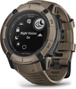 Умные часы Garmin Instinct 2X Solar Tactical коричневые Garmin Pay