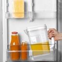 ПЛАСТИКОВЫЙ кувшин для напитков с крышкой-холодильником, узкий, 2,25л.