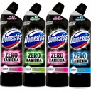 Туалетный гель Domestos Zero Stone Лаймовый Синий Розовый MIX 4x750мл