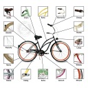 DESIGN BIKE пляжный CRUISER женский 3-скоростной Shimano 26 RoyalBi