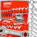 КЛЮЧИ КОМБИНИРОВАННЫЕ НАБОР КЛЮЧЕЙ ОТКРЫТЫХ 10-19 мм ПРОЧНЫЕ КОРОТКИЕ