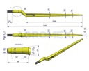 KRUMPLYS KRAUTUVO CZOLOWEGO UNIVERSALUS 800MM WARYNSKI nuotrauka 3