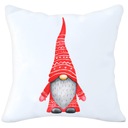 ДЕКОРАТИВНАЯ НАВУШКА 40х40 РОЖДЕСТВЕНСКАЯ С ПРИНТОМ