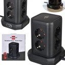 УДЛИНИТЕЛЬНЫЙ КАБЕЛЬ НА 8 РАЗЪЕМОВ КАБЕЛЬ 2M CUBE CUBE 4xUSB РАЗЪЕМ ПИТАНИЯ 230 В