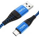 USB-кабели USB-USB типа C для быстрой зарядки, 50 см QC3