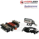 РОЗПОДІЛЮВАЧ ГИДРАВЛІЧНИЙ ЕЛЕКТРИЧНИЙ 4 SEK 40L 24V + ПАНЕЛЬ STER. BADESTNOST  (17549773199) фото min 8