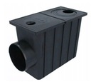 БОКОВОЙ отстойник желоба, черный. Люк, желобные трубы.