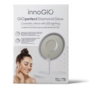 Зеркало для макияжа InnoGIO Diamond GLOW со светодиодной подсветкой