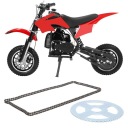 ЛАНЦЮГ 25H 136 ТРОСИКИ I 68T ЗАДНІЙ СТАЛЬНИЙ TRYPOWA СТАЛЬНИЙ DO МІНІ 1D  (17834106537) фото min 9