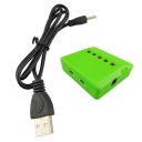 CHARGEUR USB 5 DANS 1 VERS QUADROCOPTERA X4 H107 H107C SYMA X5C X5SCphoto 6