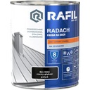 Краска для крыши Rafil RADACH 0,75л RAL9005 глянец