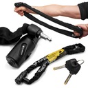 Велосипедный замок - цепь EVI PRO BIKE LOCK для велосипеда - 1200/8В с ключом