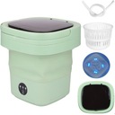 СКЛАДНАЯ МИНИ ПОРТАТИВНАЯ СТИРАЛЬНАЯ МАШИНА, АВТОМАТИЧЕСКАЯ, ТУРИСТИЧЕСКАЯ ПУТЕШЕСТВЕННАЯ, ЗЕЛЕНАЯ