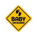 TownStix Naklejki na samochód Baby on Board za 17,99 zł z Biłgoraj