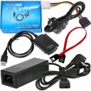 УНИВЕРСАЛЬНЫЙ ДИСКОВЫЙ АДАПТЕР IDE 3.5'' 2.5'' SATA ATA БЛОК ПИТАНИЯ 2A USB 2.0