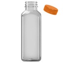 ПЭТ ПЛАСТИКОВЫЕ БУТЫЛКИ С КРЫШКАМИ 250мл 50 шт.