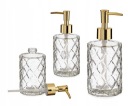 ДОЗАТОР ЖИДКОГО МЫЛА GOLDEN CRISTAL GLASS