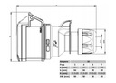 Резиновый удлинитель питания H07RN-F 5x6 1м OnPD 32A