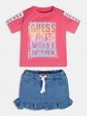 НАБОР ИЗ ДВУХ ЧАСТЕЙ С ЛОГОТИПАМИ GUESS (3–6 М)