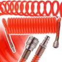 ШЛАНГ СПІРАЛЬНИЙ 5M ПРОВІД ПНЕВМАТИЧНЕ 8MM 8X12MM КОМПРЕСОРА КОМПРЕСОРИ КОНДИЦІОНЕРА 10BAR  (18747831113) фото min 8