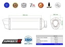M1000RR 2025 - 2026 ПОВНИЙ СИСТЕМА КОЛЕКТОР ВИХЛОП ГЛУШНИК ТИТАНОВИЙ HP6  (18312346384) фото min 5
