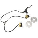 BRAKE FRONT DOUBLE SUPPLIERS DISKS BRAKE DO 50CC 110CC 125CC TI  photo 13