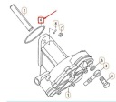 УЩІЛЬНЮВАЧ НАСОСУ PROZNIOWEJ VOLKSWAGEN T4 075145117C  (18774786115) фото min 8