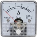 Аналоговый счетчик амперметр 5А + шунт