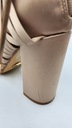 Členkové čižmy sandále s viazaním BUFFALO veľ.38 Vrchný materiál textil
