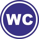 Информационная наклейка на туалет, круглый унитаз, 10 см