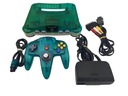 КОНСОЛЬ NINTENDO 64, ЕВРОПЕЙСКАЯ ВЕРСИЯ, ПРОЗРАЧНАЯ СИНЯЯ + ОРИГИНАЛЬНЫЕ АКСЕССУАРЫ