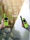 Retevis RA619 Walkie Talkie, радио с Bluetooth-гарнитурой, 2 шт.