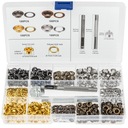 НАБОР ЛЮСН, ДЫРОКОЛА, 5 ММ, БРЕЗЕНТА, 400 ШТ.