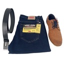 Pánske nohavice Klasické Jeans Rovné ARIZONA W34 Dĺžka nohavíc dlhá
