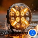 4X 9-CALOWE СВІТЛА ДОРОЖНЄ СВІТЛОДІОДНІ 12V/24V 240W КОМПЛЕКТ 13200LM ФАРА  фото 10