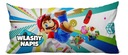 ПОДУШКА SUPER MARIO BROS + ИМЯ 30 x 60 N1