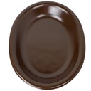 Keramická miska 24 cm tmavo hnedá Farba odtiene hnedej a béžovej viacfarebná