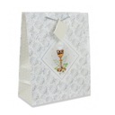 ПОДАРОЧНЫЙ СУМОК ДЛЯ ПРИЧАСТИЯ БЕЛЫЙ 23x18