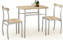 КОМПЛЕКТ Стол и 2 стула LANCE дуб/сонома Halmar