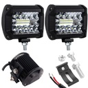 СВЕТОДИОДНАЯ ГАЛОГЕННАЯ РАБОЧАЯ ЛАМПА 90ВТ 10/12/24/30В НАБОР ИЗ 2 ШТ.