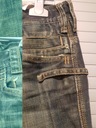 Spodnie jeansowe Dolce&Gabbana vintage jeans 31 Kolekcja retro skórzane logo label