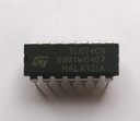 Интегральная схема TL074 CN STMicroelectronics