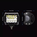 PHARE TRAVAILLÉ LED BAR 480W PHARES ANTIBROUILLARD PROJECTEUR NASWIETLACZ VERS CIAGNIKA PUISSANTphoto 9