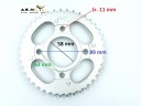 ШЕСТЕРНЯ ЗАДНЯ 428 41 ЗУБІВ BENYCO DARK STAR 125 МОТОЦИКЛ 125 4T CHOPPER  фото 6