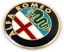 INSIGNIA EMBLEMA TRASERO ALFA ROMEO 147 159 166 74MM 